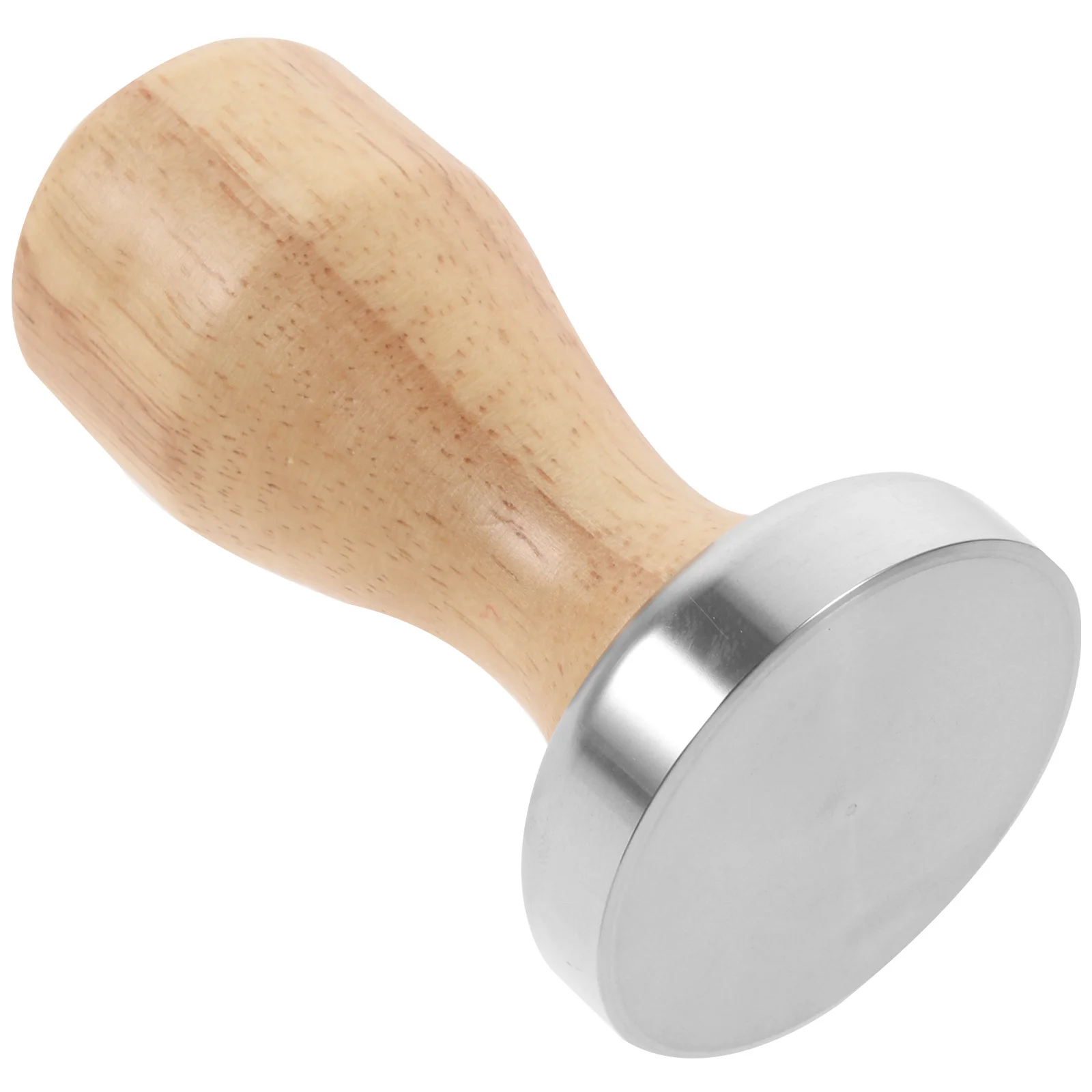

Coffee Tamper Stainless Steel Wood Handle Reusable Espresso Pressing Tool Household Coffee Presser Metal Tamper