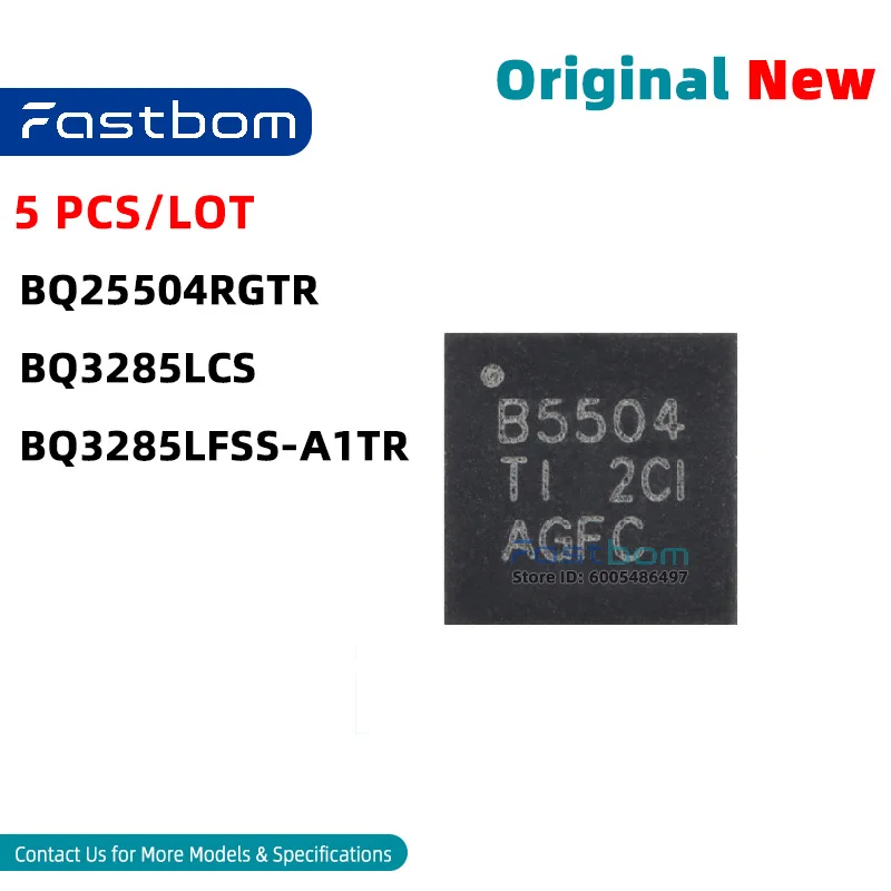 BQ3285LCS BQ25504RGTR BQ3285LFSS-A1TR SSOP-24 REAL-TIME CLOCK New Original