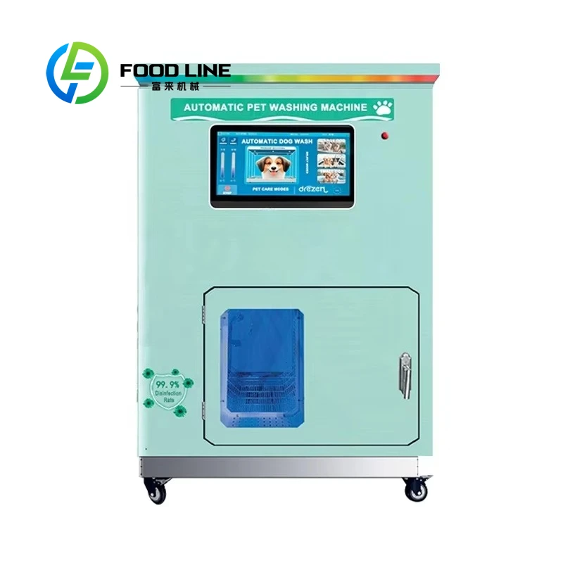 

Customized Factory Wholesale Stainless Steel Pet Dog Wash Station Portable Automatic Business Grooming Cleaning Equipment