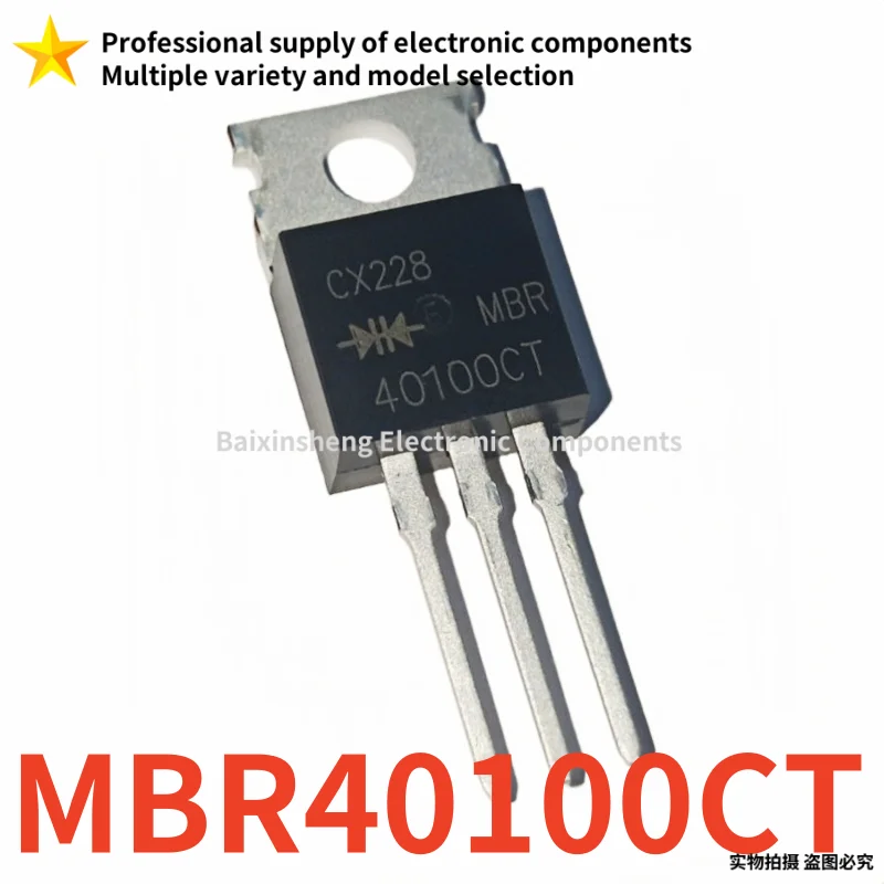 10PCS Original quality MBR40100CT Schottky diode 40100 40A 100V  TO-220 Brand new/Original