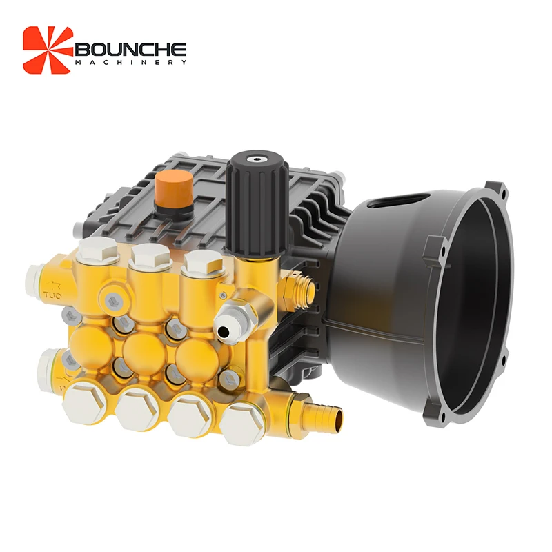 New 1450Psi 3.5KW 100 Bar High Pressure Triplex Plunger Pump for Car Wash Shop