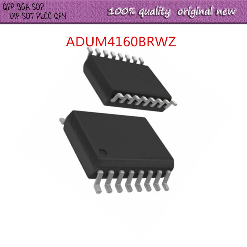 

NEW 2PCS/LOT ADUM4160BRWZ ADUM4160 BRWZ SOP-16