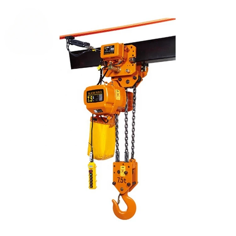 2 ton 5ton  25 ton 7.5ton HHBB electric trolley G80 chain hoist electric chain pulley hoist