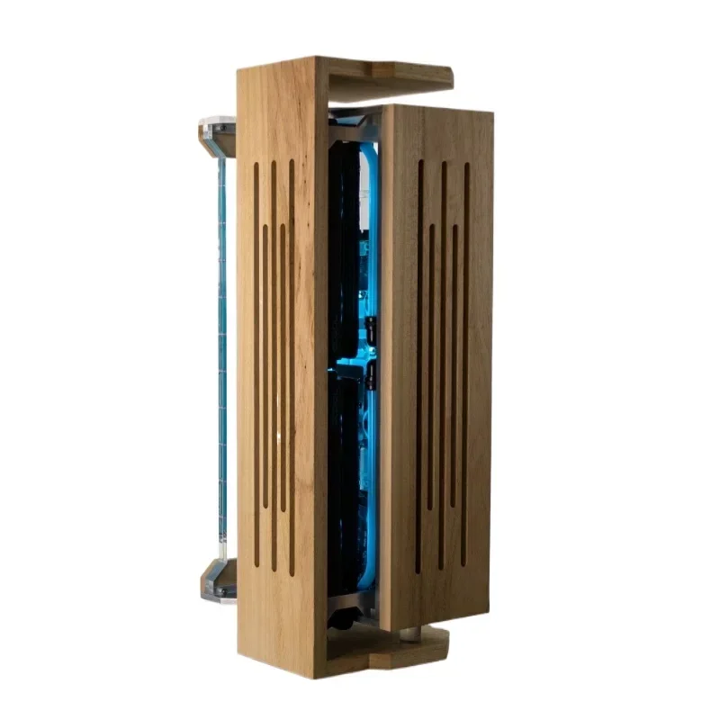 Wood original wind, water-cooled computer host RTX4090