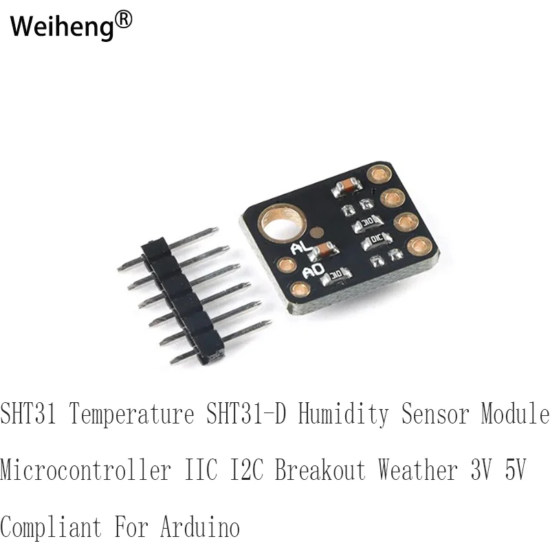 sht31-temperature-sht31-d-humidite-capteur-tech-microcontroleur-iic-i2c-installation-meteo-3v-5v-conforme-pour-ardu3710-pcs