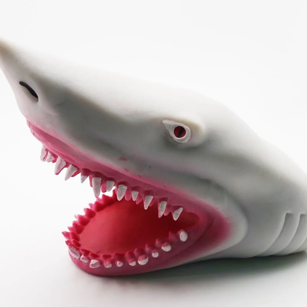 Bitting Shark Mouth Biting Finger Game Kids Toy Hand Puppet Toys Bite Animal