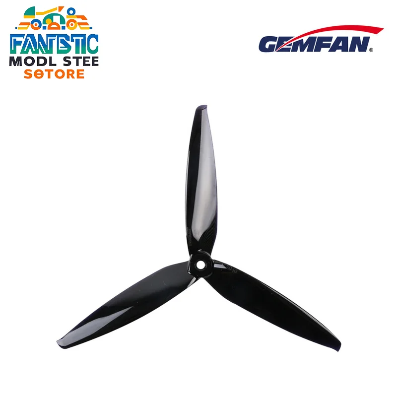 2 Paar Gemfan Qianfeng Flash 7040 dreiblattiger 7 Zoll FPV Racing hocheffizienter Propeller Flying Quadcopter