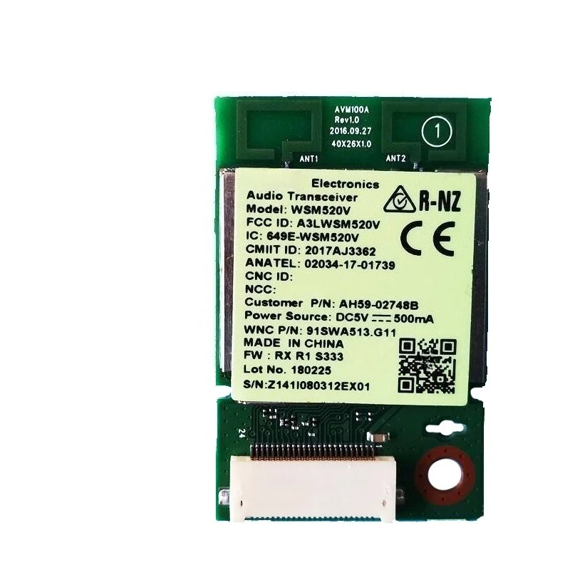 

AH59-02748B AH59-02746A 2017AJ3362 AVM100A WSM520V 649E-WSM520V A3LWSM520V for Audio Transceiver Bluetooth speaker module