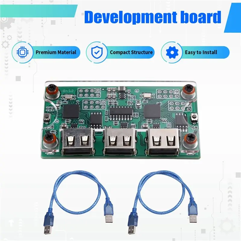 AT82-ESP32-S3 For Arduino Compatible Key& Mouse Box Including Shell And Cable For Development Boards- MAKCU Brand