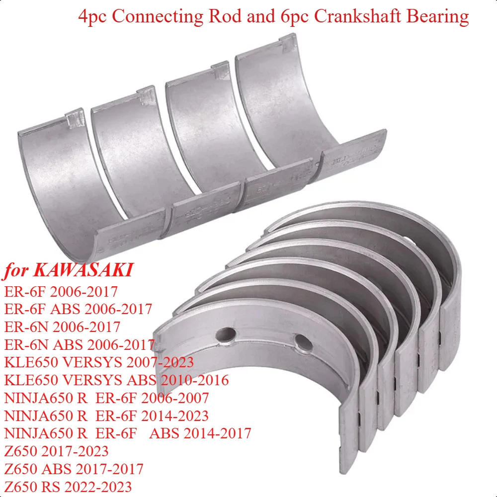 

38mm Motorcycle Connecting Rod 92028-1903/5 Crankshaft Main Bearing for KAWASAKI ER-6F ABS KLE650 VER/SYS NINJA650 R Z650 ABS