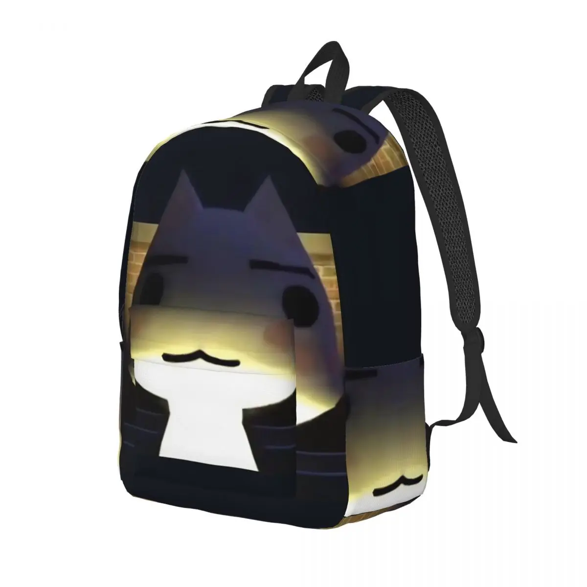 Toro Inoue Cat Backpack Middle High College School Student Cute Cartoon Bookbag Men Women Daypack Durable