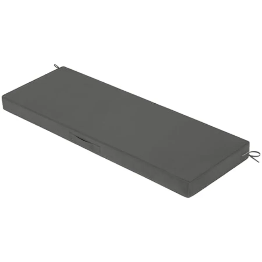 

Подушка для уличной скамейки - 59 x 18 x 3 дюйма, нескользящие подушки для уличной мебели и качелей со съемным чехлом