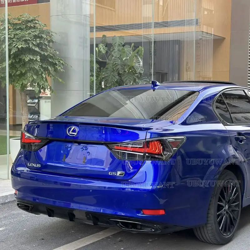 車のリアトランクスポイラー,レクサスgs,ABS素材,車のテール
