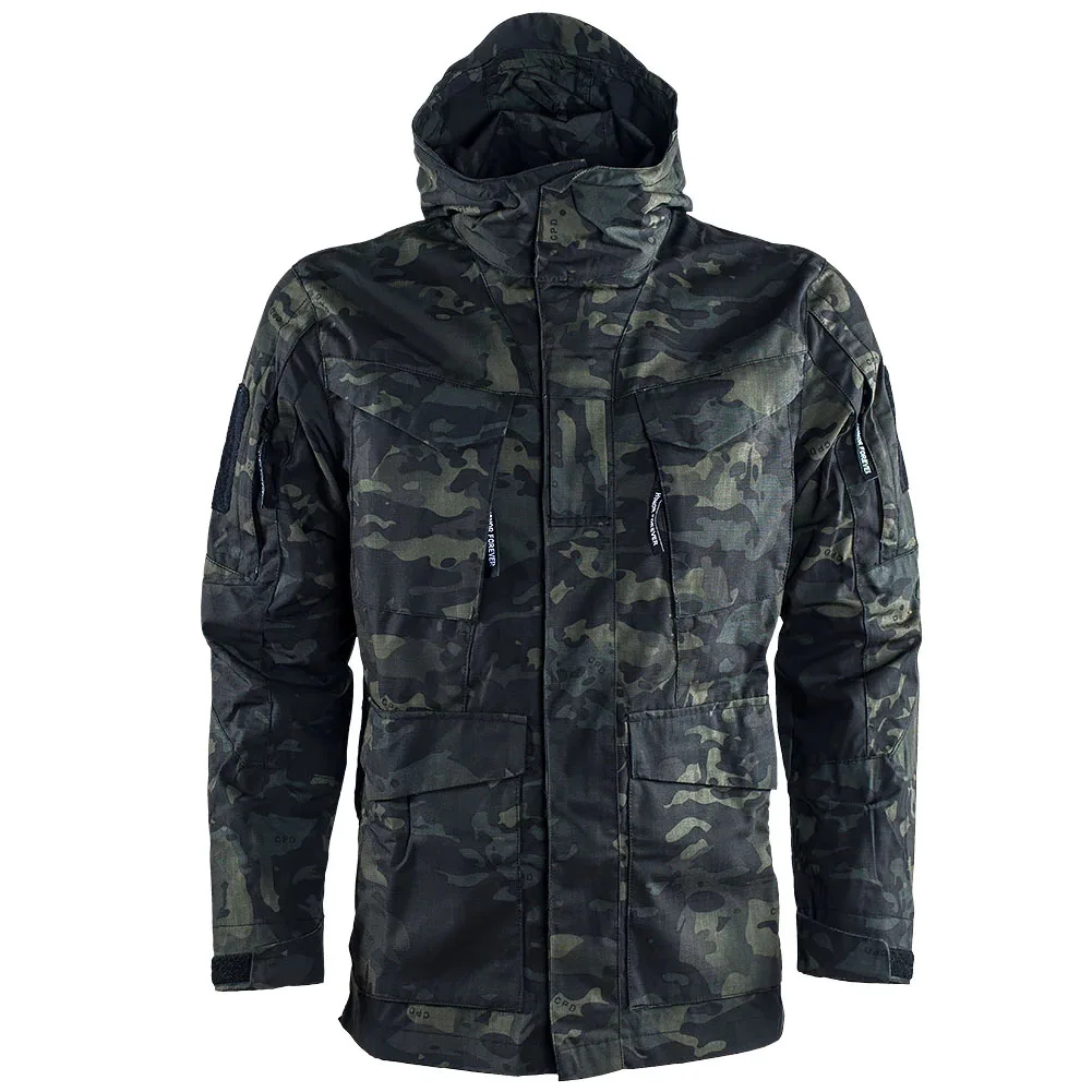 Winter M65 Trench Coats Tactical Camouflage Jacket US Men\'s Windproof Warm Windbreaker Uniform Outdoor Clothing