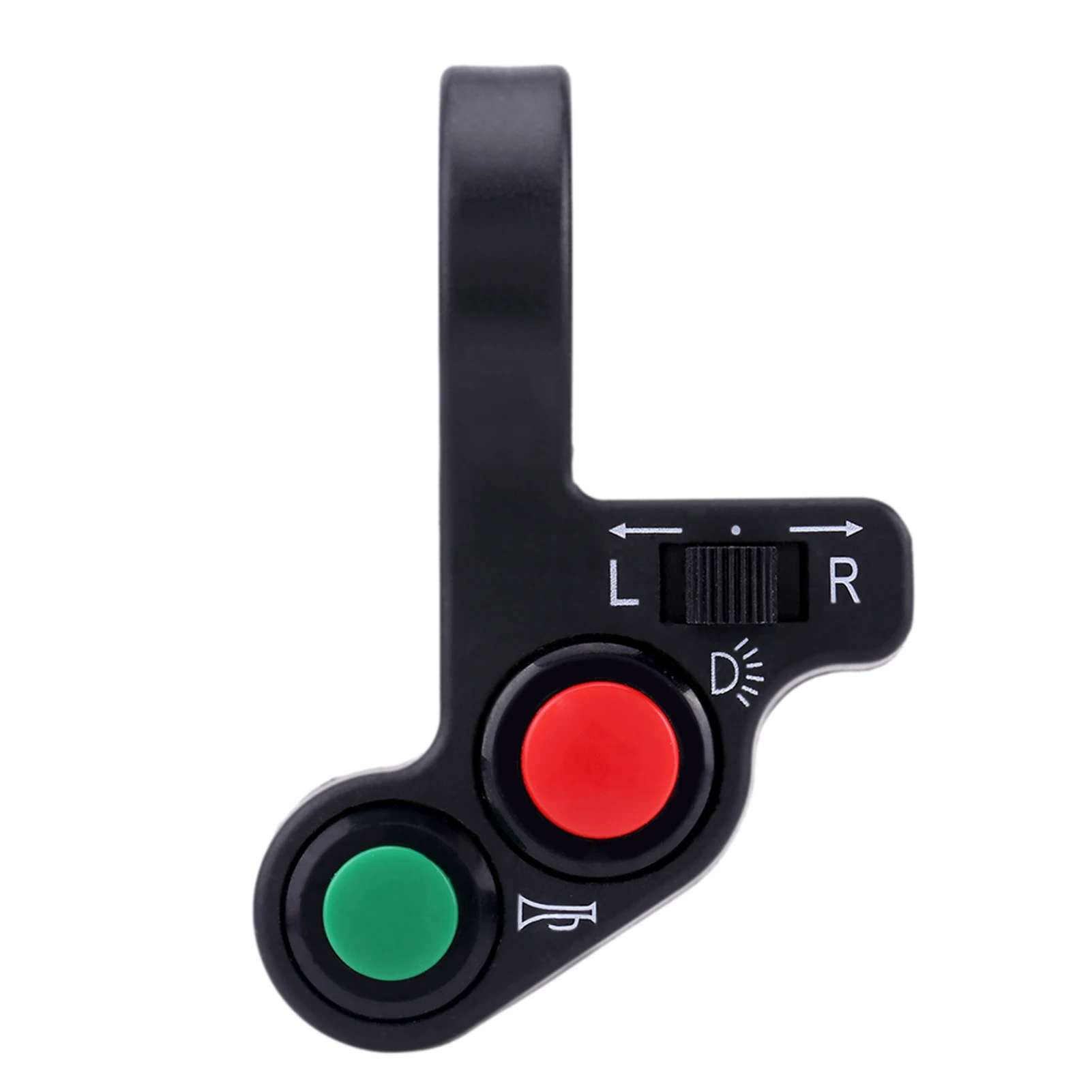 تعديل دراجة نارية المقود التبديل 22 مللي متر دراجة سكوتر كهربائية القرن بدوره إشارات تشغيل/إيقاف زر مفتاح الإضاءة دراجة نارية التبديل