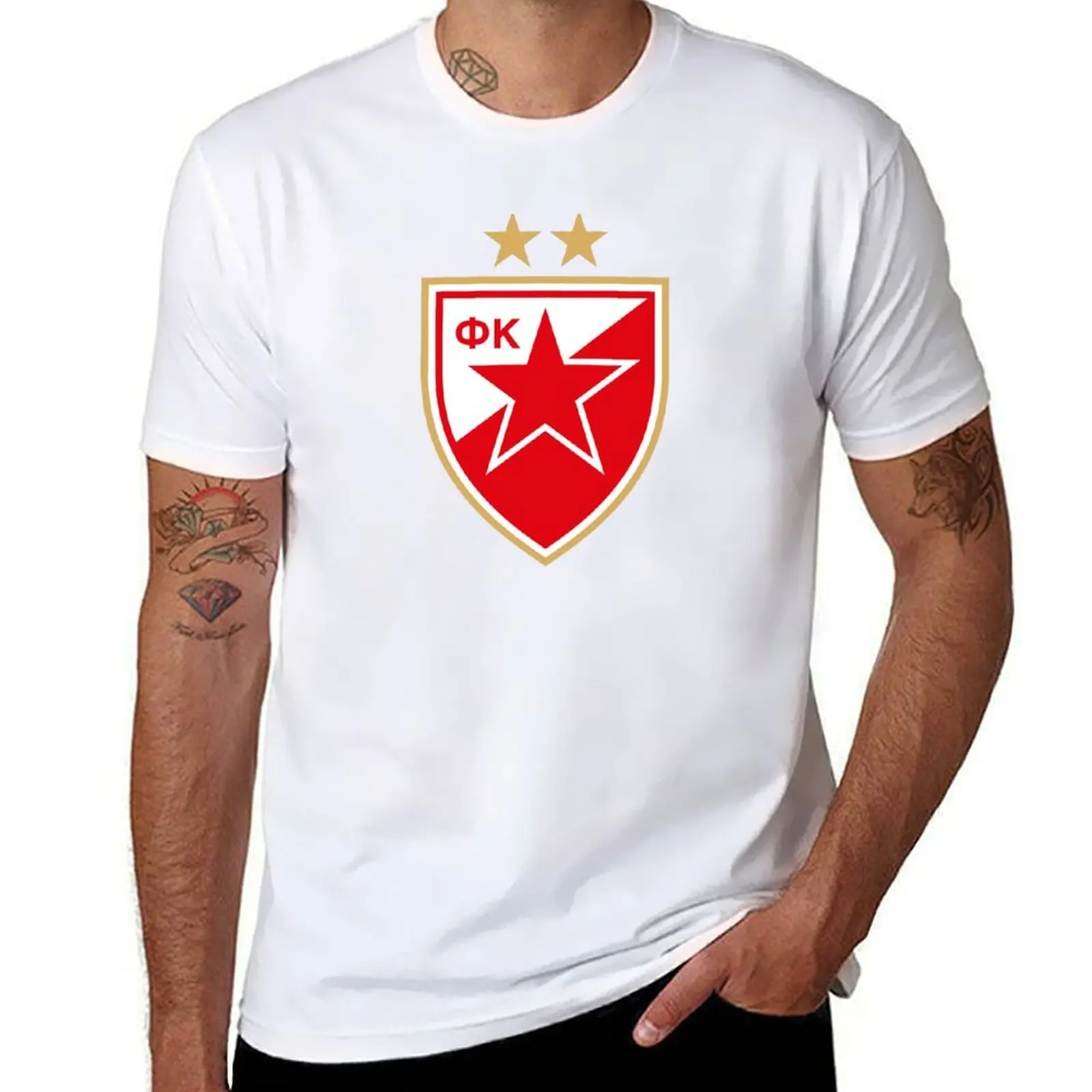 

Crvena Zvezda Red Star Belgrade - Red Star Belgrade T-Shirt man tshirt T-Shirt
