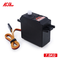 AGFRC Steering Servo C41DLS 7.5KG 0.22Sec Platsic Gear Metal Bearing DC Servo Motor Part for RC Car Aircraft Boat Special Offer