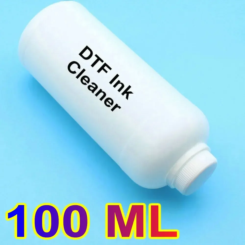 

Dtf Print Cleaning Dtf Remover Sticker Liquid DTF Cleaner Adhesive Remover For Direct To Film Printing Print Remove Water 100ML