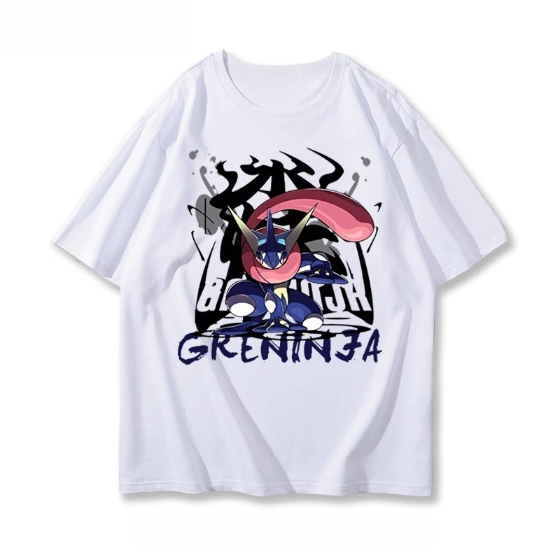 Koga Shinoba Japońska Gra Gadżety Męska Koszulka Letnia z Krótkim Rękawem Bawełniana Luźna Koszulka Sportowa Rekreacyjna z Krótkim Rękawem Półrękawek