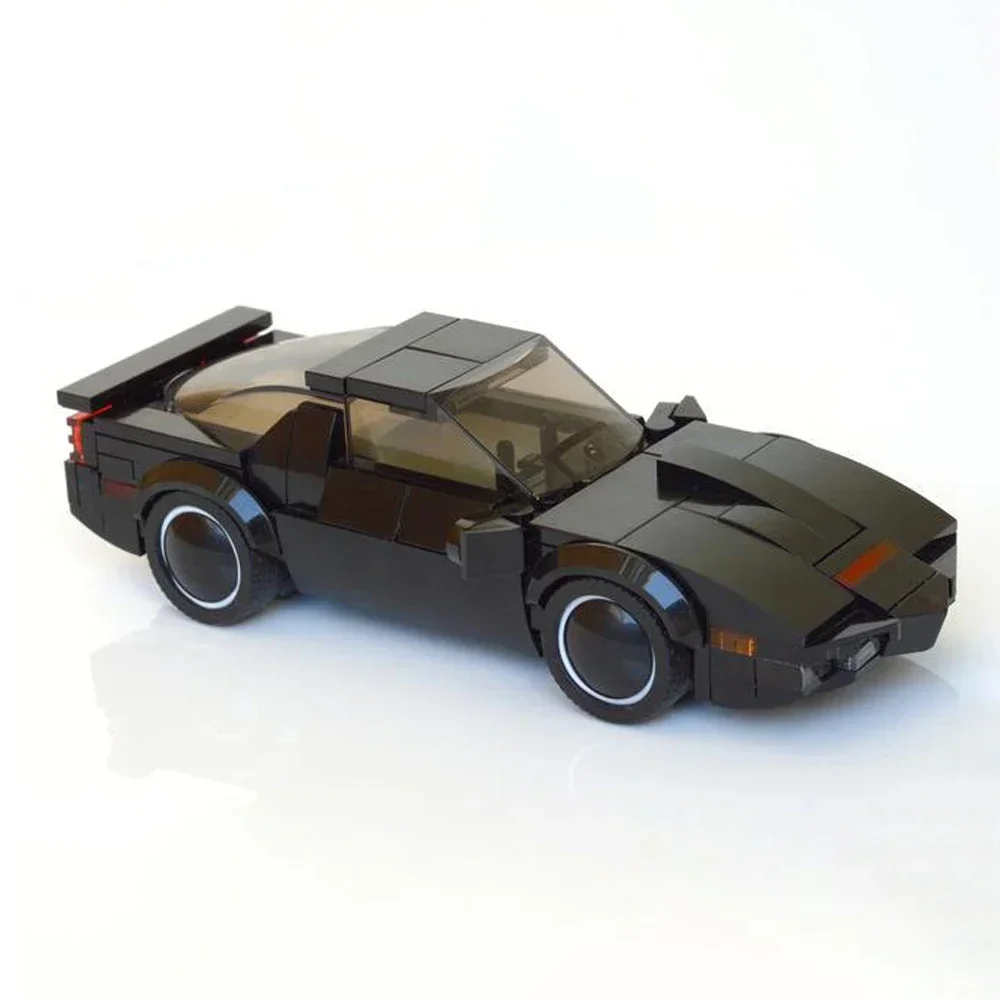 EKbricks MOC TV Technical Car Knight Rider KITT KARR Pontiac-Firebird Creative Speed Champions Vehicles Building Blocks Kid Toys