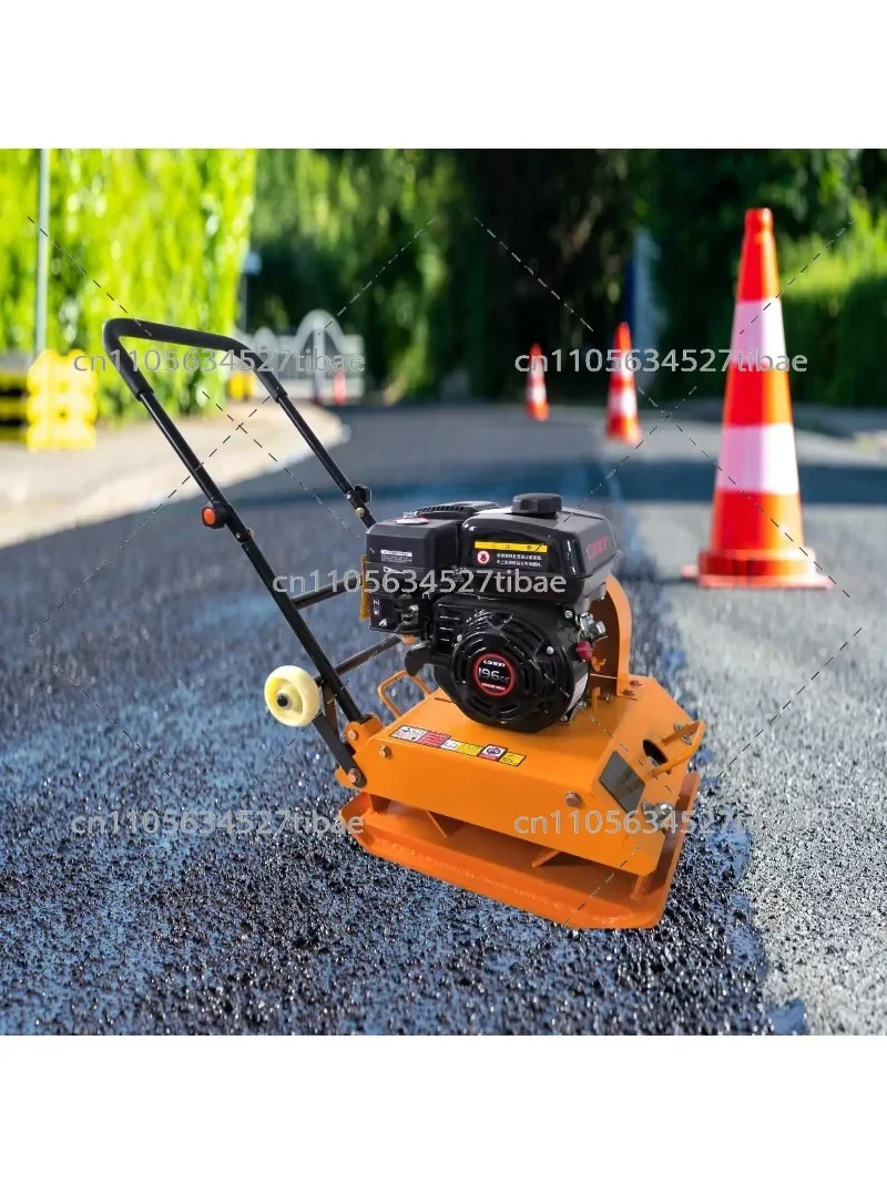 C120 Forward Vibrating Plate Compactor Gas Powered Soil Compactor Construction Machine Customizable