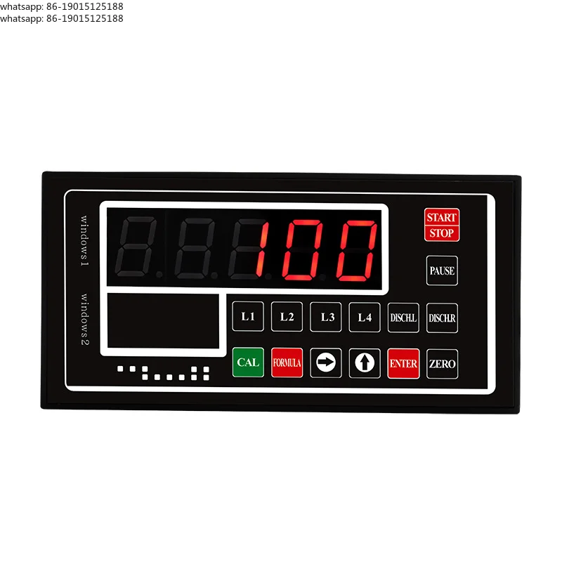 Weighing Controller 5-LED High-Precision Digital Display Weight Scale Electronic Weighing Meter  AC/DC