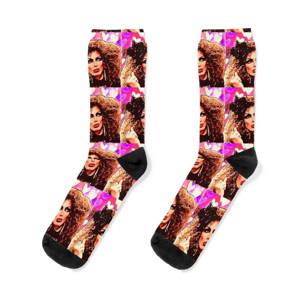

Alyssa Socks gift Rugby Antiskid soccer happy Socks Man Women's