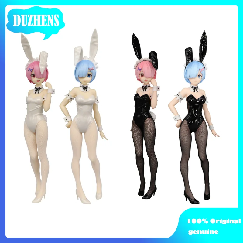 

FuRyu Original:BiCute Bunnies REM RAM MIKU SONICO Bunny PVC Action Figure Anime Figure Model Toys Figure Collection Doll Gift