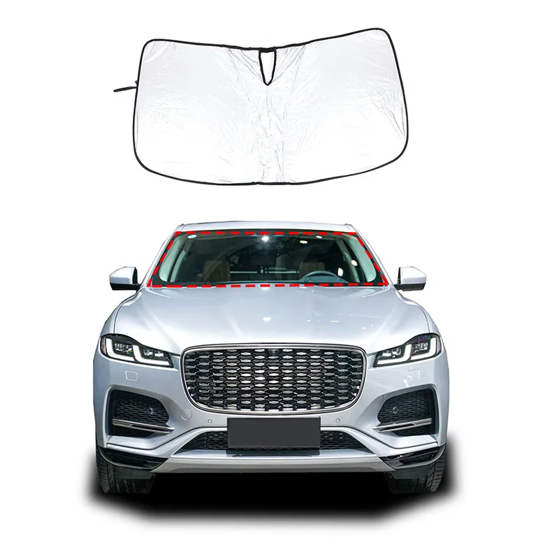 For Jaguar F-PACE 2023 Car forward Windshield Sunshade Car Solar Protection pad Car Accessories