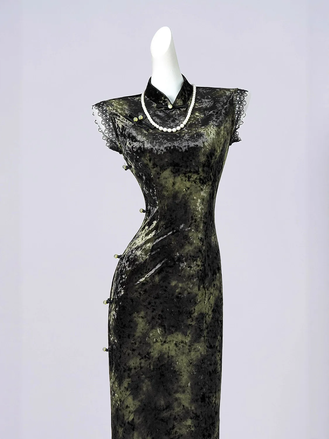 

Elegant Shanghai Qipao Dress Vintage Classic Female Long Cheongsam Sexy Slim Sleeveless Vestidos Traditional Chinese Clothing