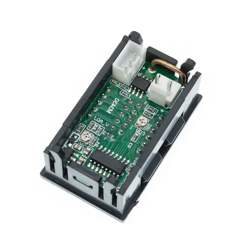 DC 0-100V 10A Digital Voltmeter Ammeter Dual Display Voltage Detector Current Meter Panel Amp Volt Gauge 0.28