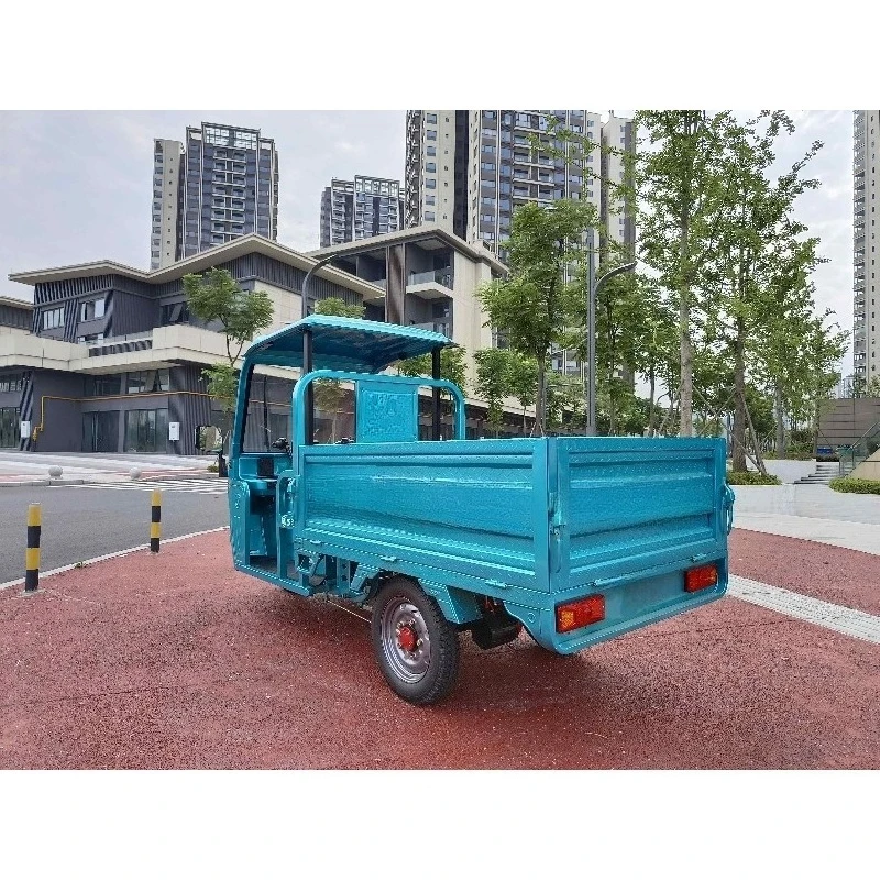 Manufacturer Direct 1.6m  Electric Passenger Long Endurance Sunroof Goods Transport Cargo Tricycles