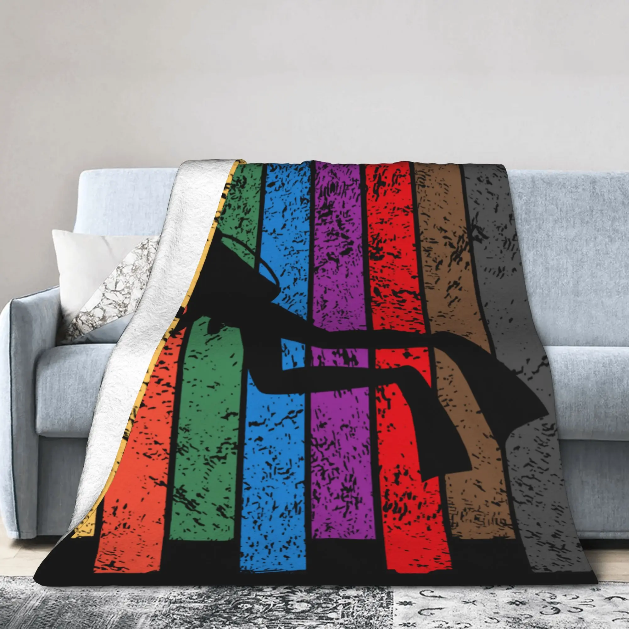 Custom Scuba Diving Blanket Warm Fleece Soft Flannel Dive Sport Throw Blankets for Bed Sofa Car Spring
