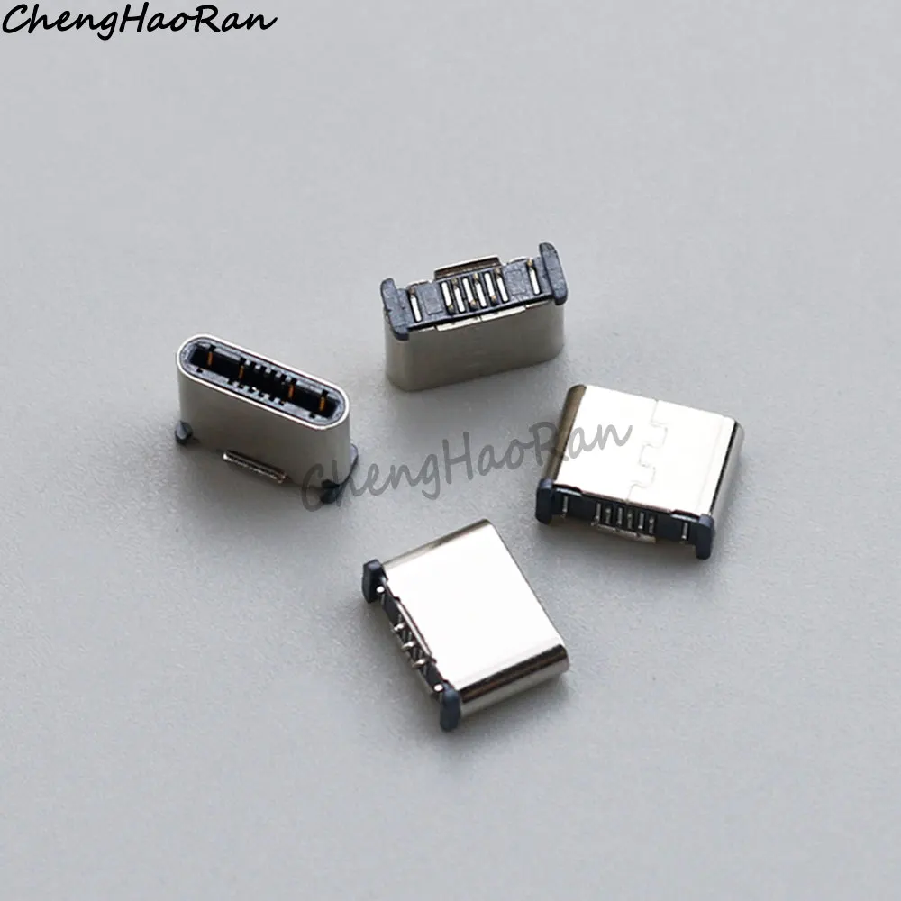 5/10/20 pz USB 3.1 tipo-C presa maschio 16-Pin in piedi pasta 180 gradi H6.0 interfaccia USB tipo maschio connettore spina di coda di ricarica