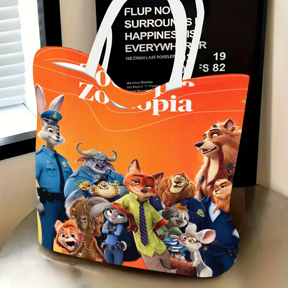 

Многофункциональная женская сумка на молнии с рисунком Zootopia, сумка для хранения украшений и модная сумка для стирки.