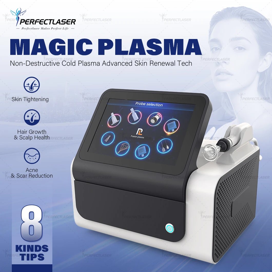 

Perfectlaser Magic Plasma Machine Non-Destructive Cold Plasma Advanced Skin Renewal Tech Acne Scar Therapy Skin Tightening Salon