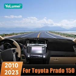Car Dashboard Cover Avoid Light Pad Carpet For Toyota Land Cruiser Prado 150 J150 2010-2016 2017 2018 2019 2020 2021 2022 2023