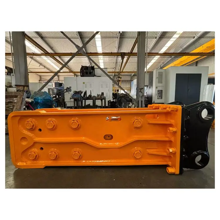 رائجة البيع SB81N قواطع هيدروليكية مدمجة في حالة جديدة لصناعات التعدين البناء مع إزميل المكونات الأساسية #4