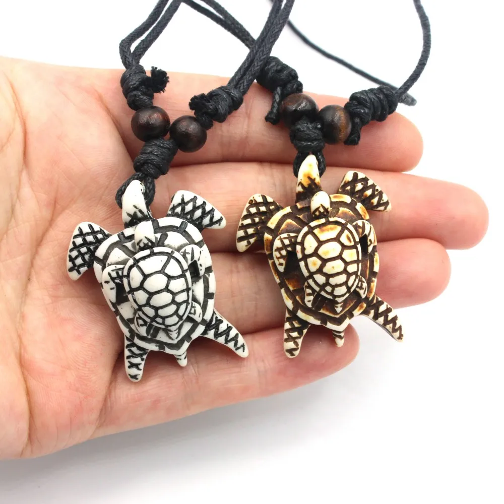 Collar Hawaiin Turtle para madre e hijo, regalos de joyería para hombres y mujeres, surfista