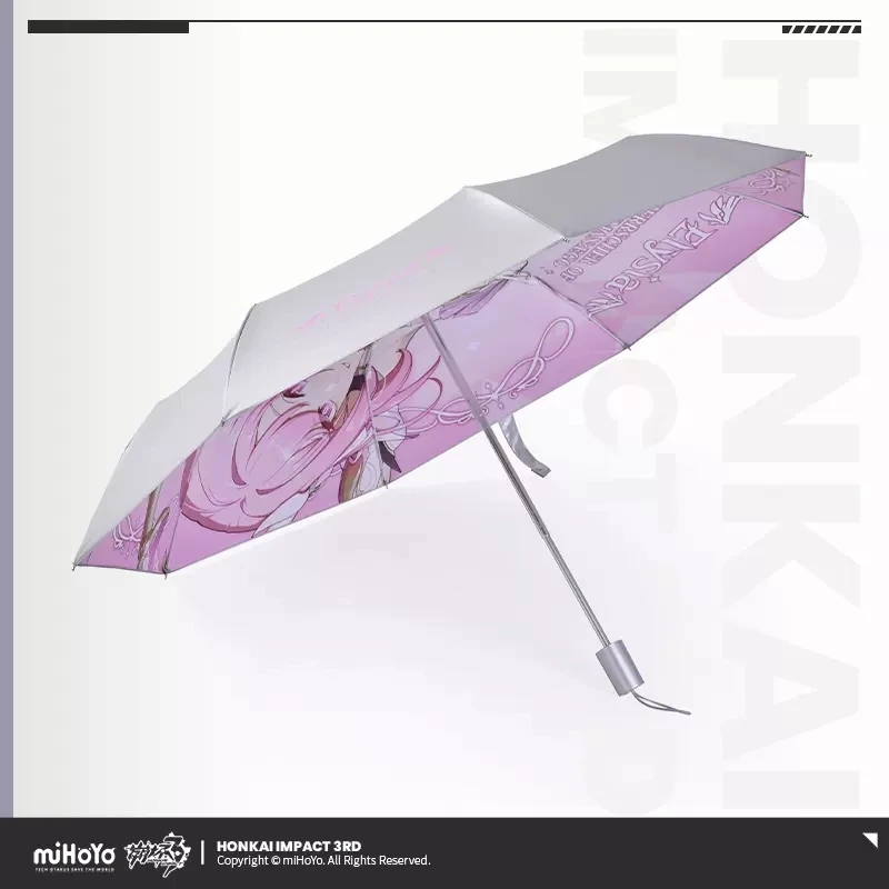 [Genuine] In Stock Game Honkai Impact 3RD Elysia Herrscher of Humanity Long Handle Sunshade Anime Fashion Accessories Cosplay