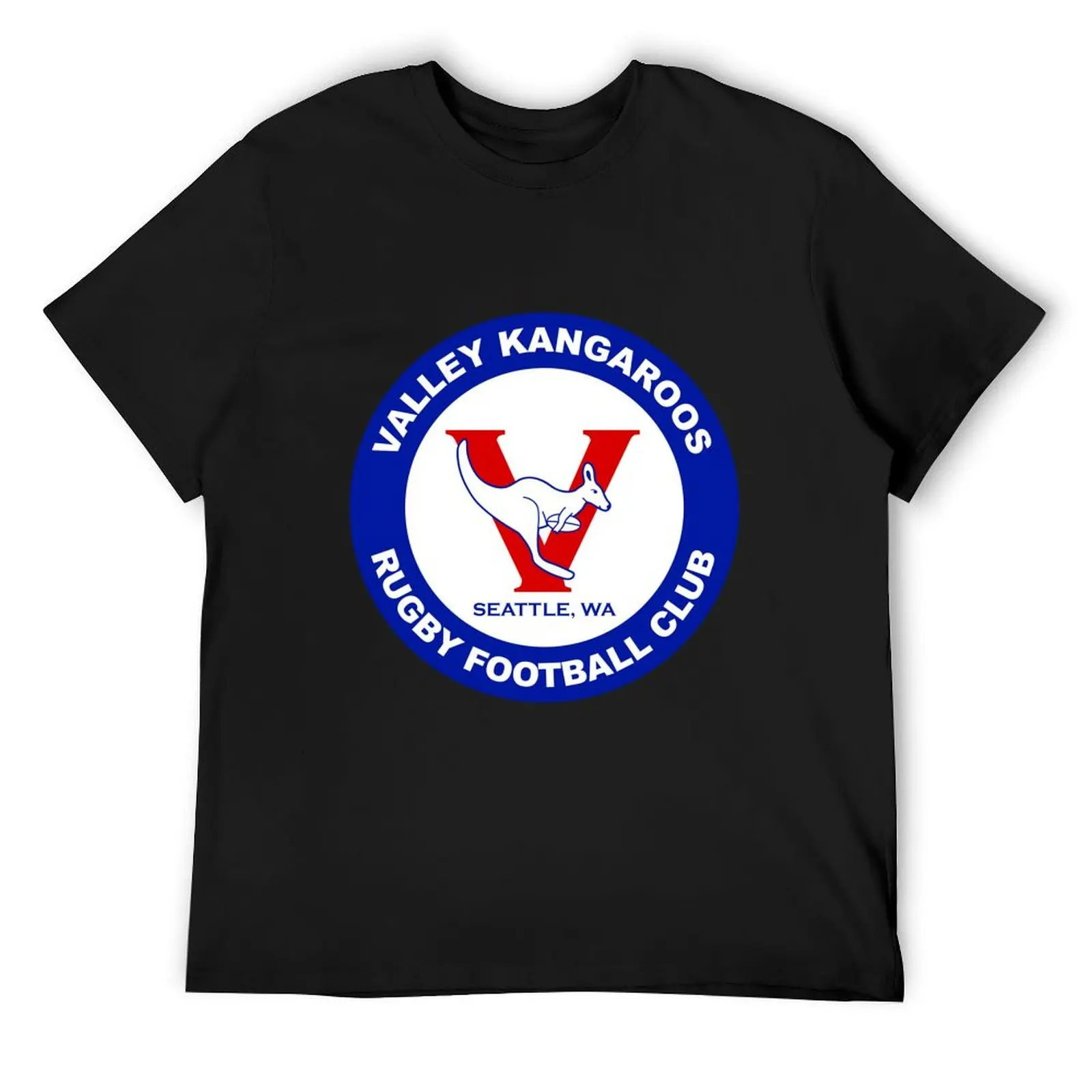 

Valley Kangaroos Circular T-Shirt customs design your own plus size clothes tops anime stuff mens graphic t-shirts big and tall