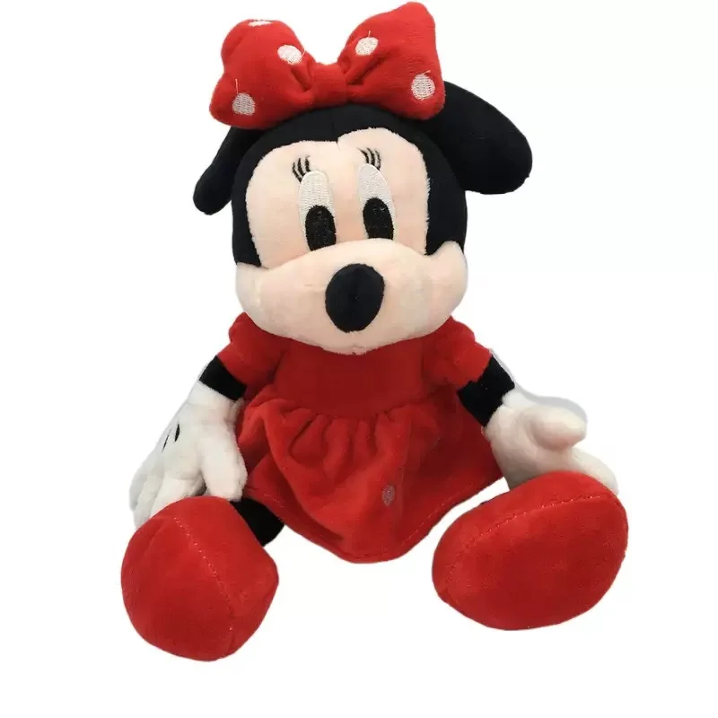 Disney 35 cm mignon ourson Mickey Mouse jouets en peluche créativité peluche poupée jouets enfants cadeau d'anniversaire