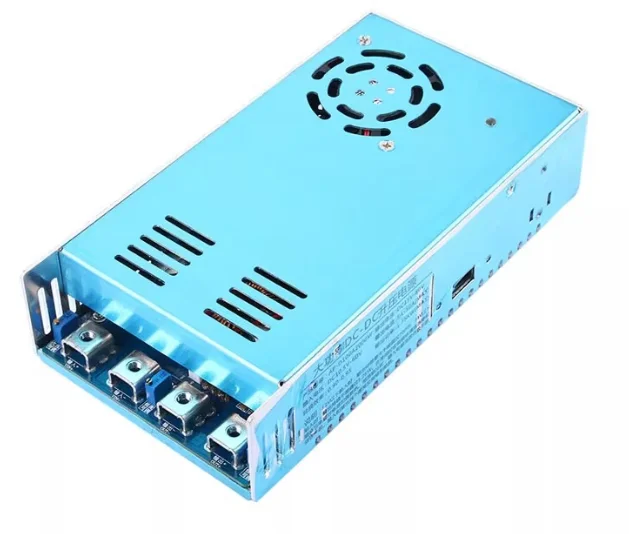 2000W Adjustable DC for boost Converter for 12V 24V 48V Battery Systems Output 15V-80V 5A-50A Digital Display 21.5x11.5x5cm