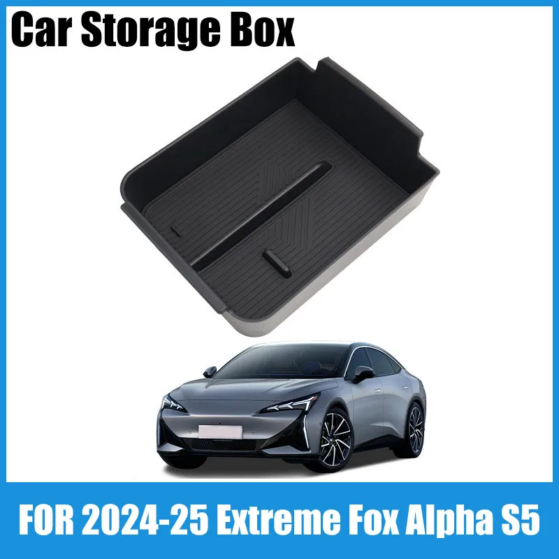 Suitable for 2024-25 Extreme Fox Alpha S5 armrest box, central control storage box, storage box, car accessories