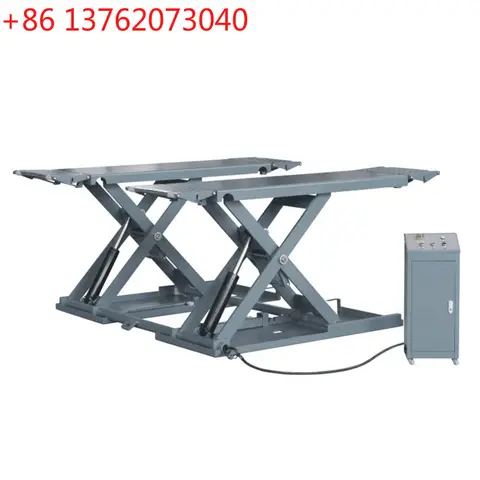 공장 공급 자동차 정비소 유압식 차고 휴대용 자동차 리프팅 기계 중형 시저 자동차 리프트 3톤 차량 호이스트