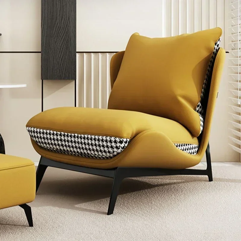 Sofás Cama Sillones Exteriores Individuales Pequeño Mini Sillon Minimalista Muebles Reclinables para Apartamento