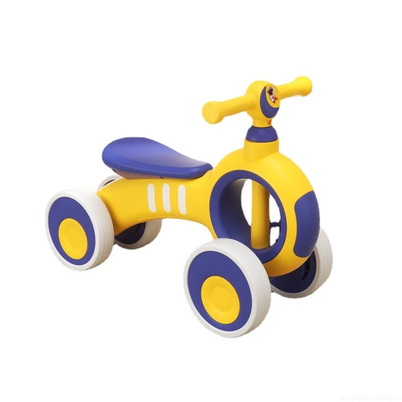 Cycling City Children\'s Balance Car 1-3 Years Old Children\'s Sliding Walker Baby Toy Car With Light And Music Children\'s Scooter