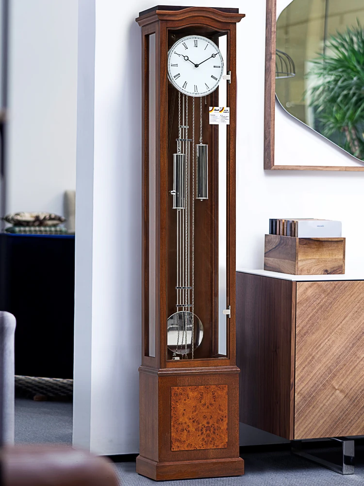 Floor Simple Vertical Large European Style Mechanical Movement the Grandfather Clock