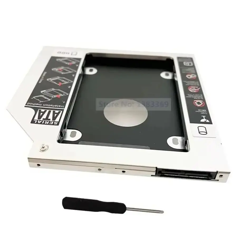 2nd Secondary HDD Hard Drive Optical bay Caddy Bracket for Dell Inspiron 14 14Z 15Z 17 3442 5523 5521 5423 5758 5749 5767 I5759