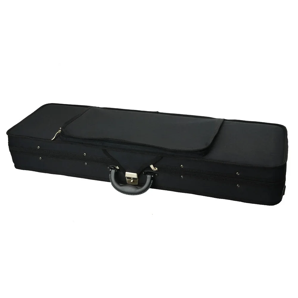 

Fashion Square Shape Nylon Voilin Bag Black